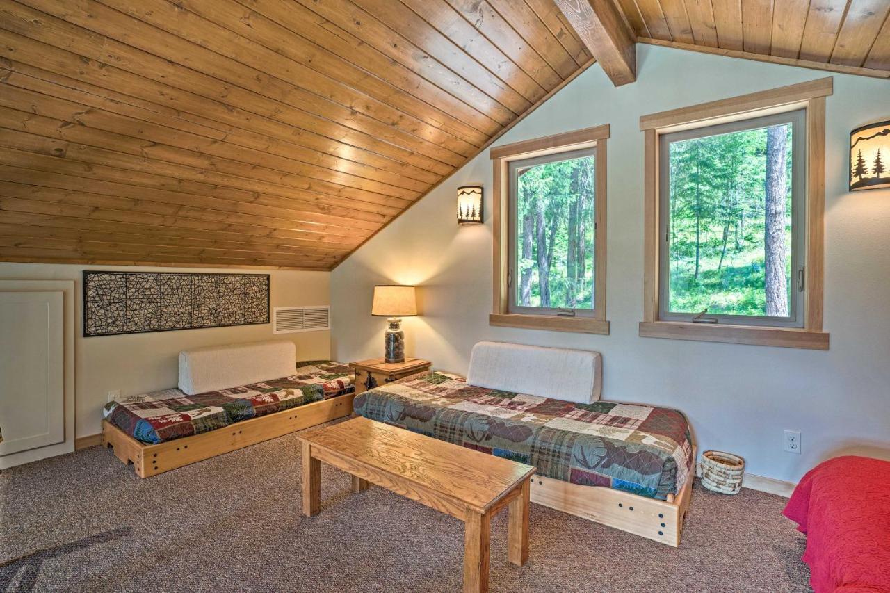 Private Leavenworth Cabin With Mtn Views And Fire Pit Экстерьер фото
